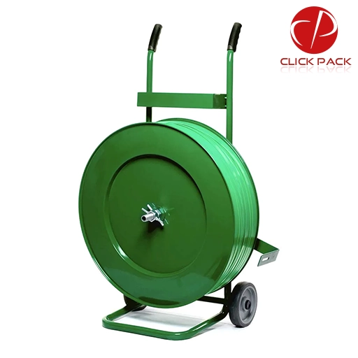 Desbobinador para tensionar fita de arquear